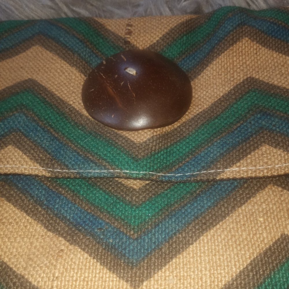 Jute clutch